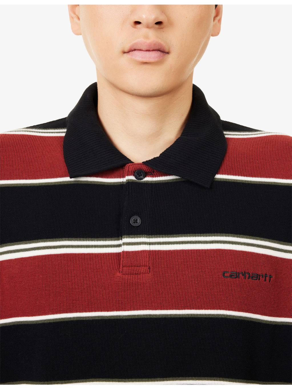 Malone Striped Cotton Rugby Shirt - 5
