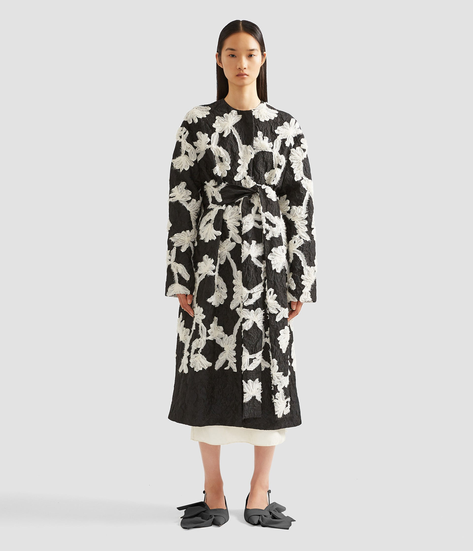 OVERSIZE BELTED COAT - 5