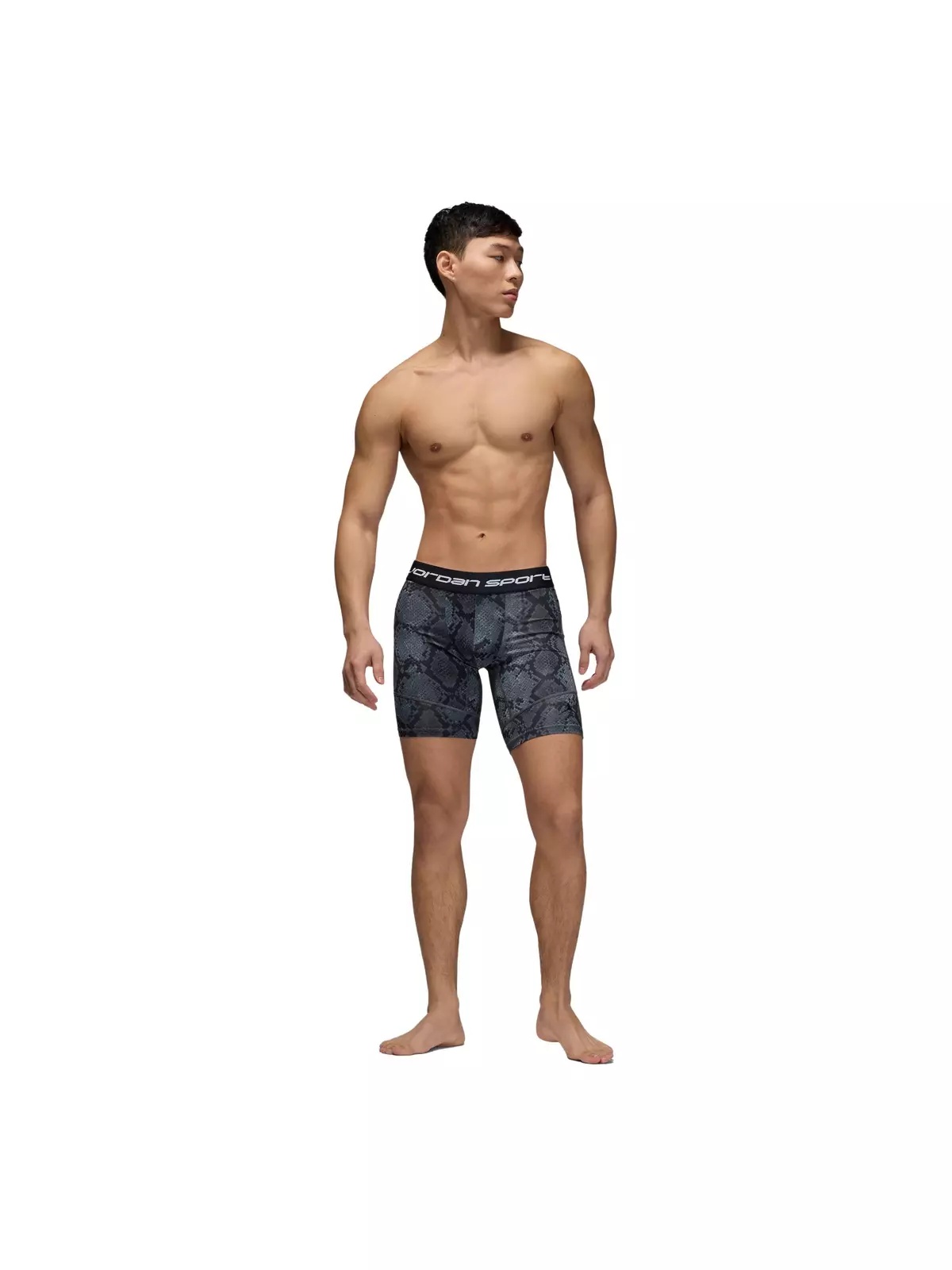 Men's Sport BL Dri-FIT AOP Shorts -Black - 6