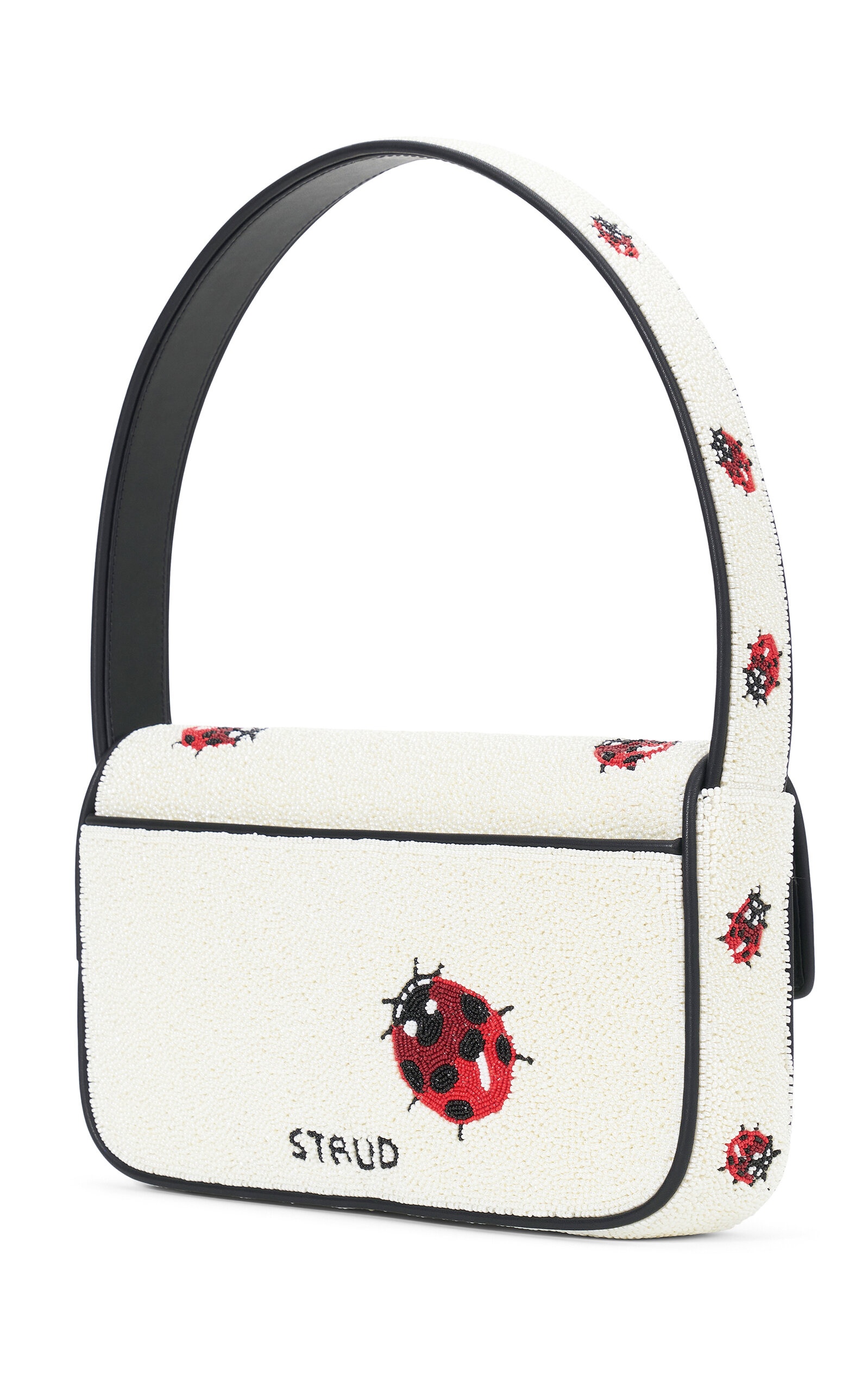 Tommy Ladybug Beaded Bag white - 2