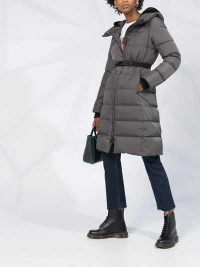 Herno belted padded coat outlook