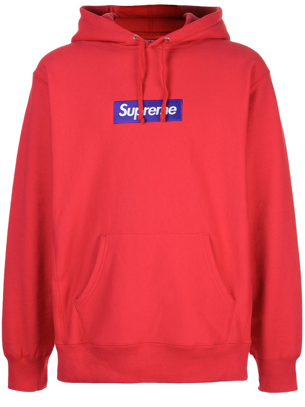 box logo hooded sweatshirt - 1