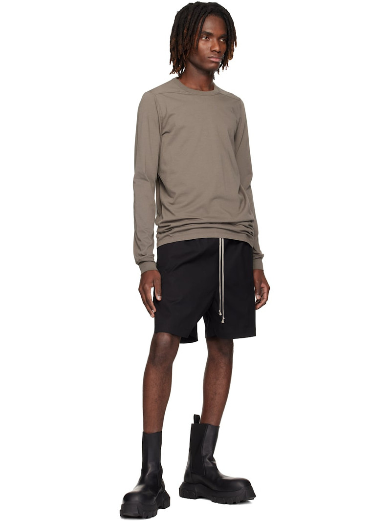 Rick Owens Gray Temple Level LS T-shirt outlook