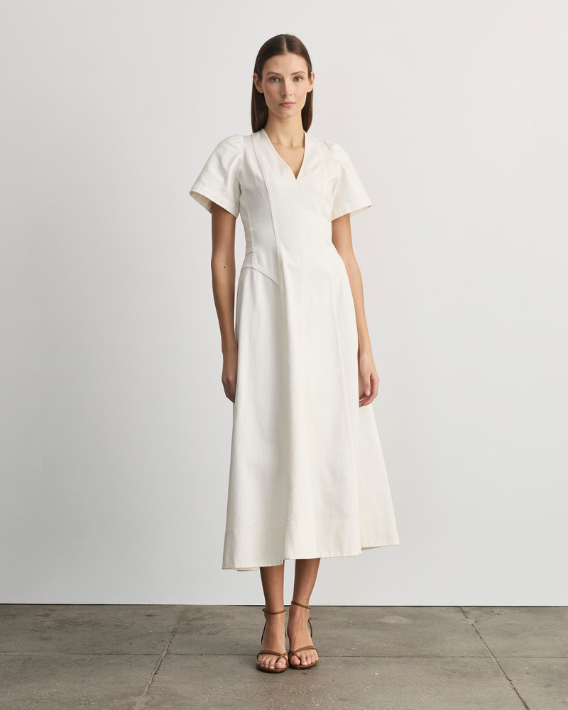 TANYA TAYLOR MIDI RENZO DRESS outlook