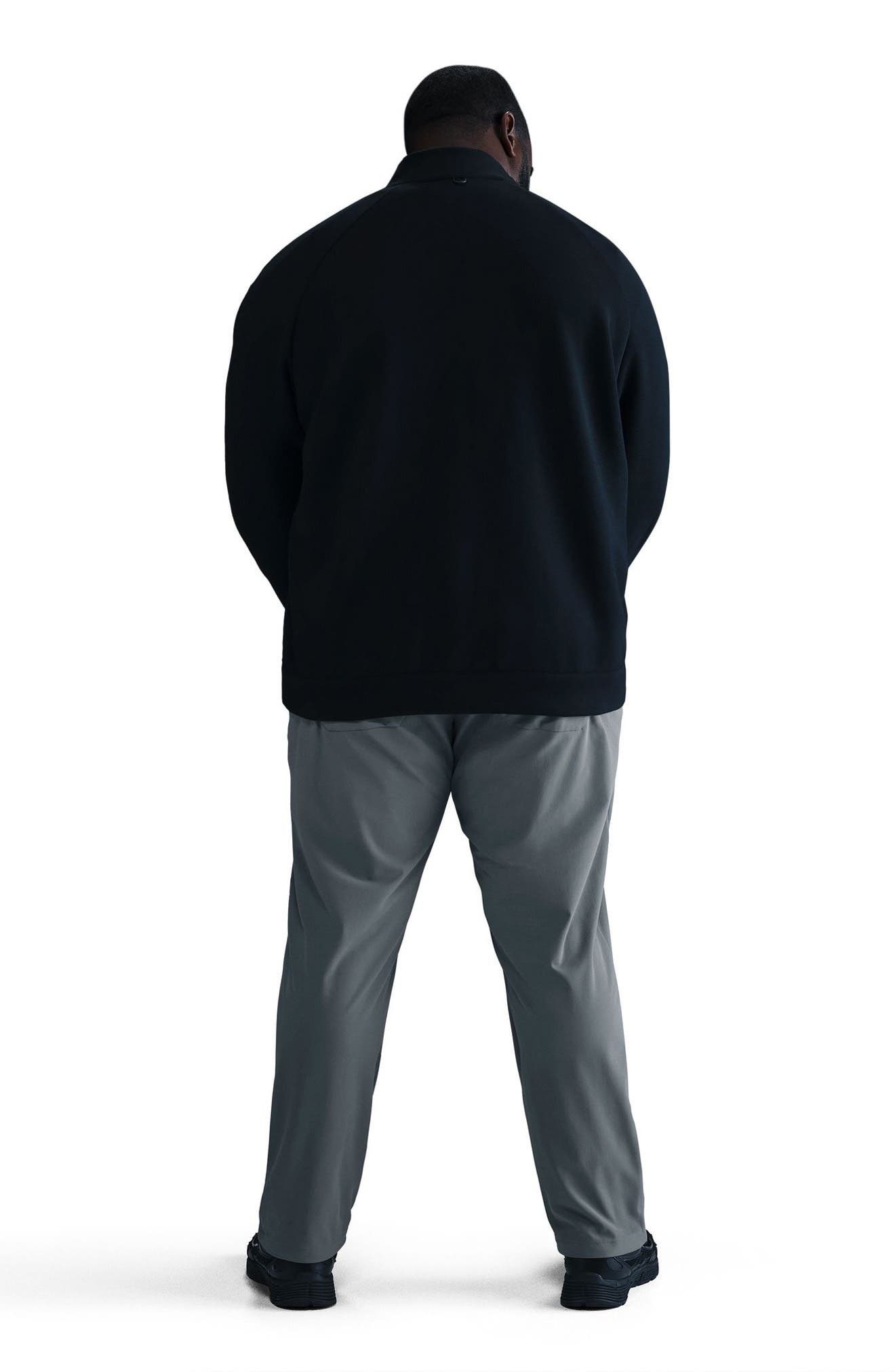 Nike 24.7 PerfectStretch Dri-FIT Regular Fit Flat Front Pants in Smoke Grey/Nano Grey at Nordstrom - 9