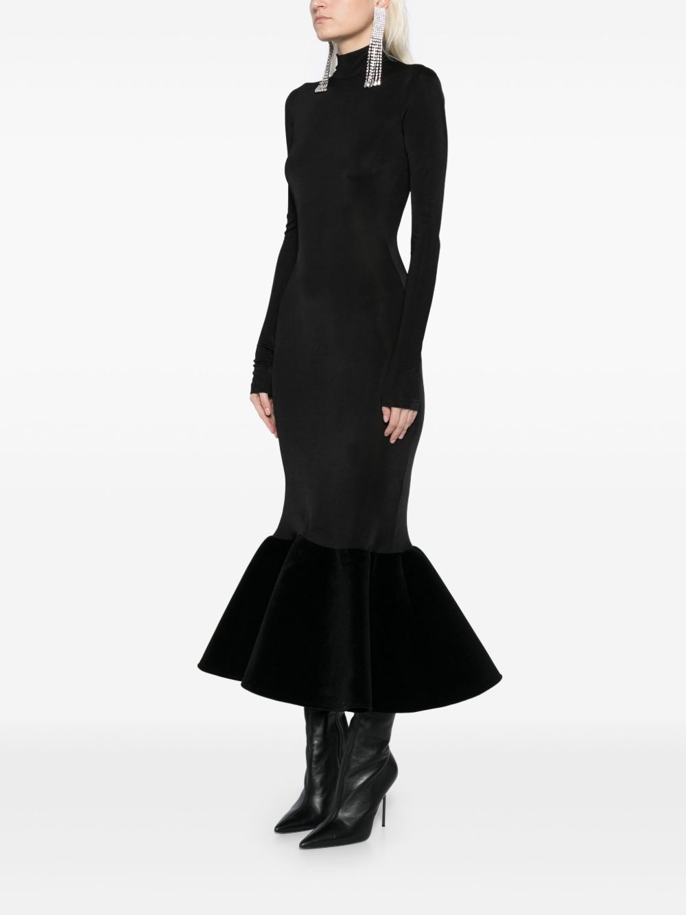 jersey mermaid dress - 3