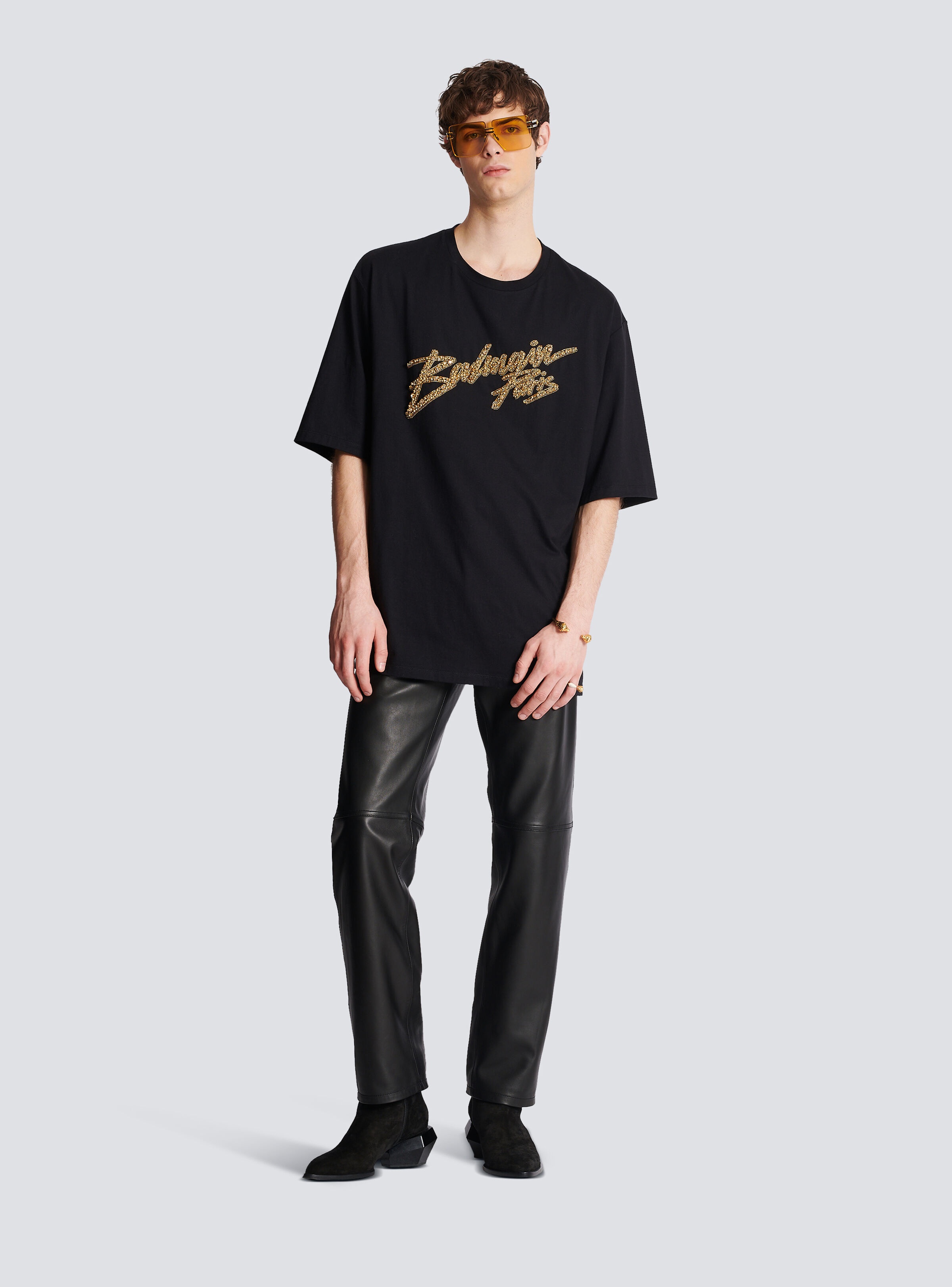 Balmain signature T-shirt - 2