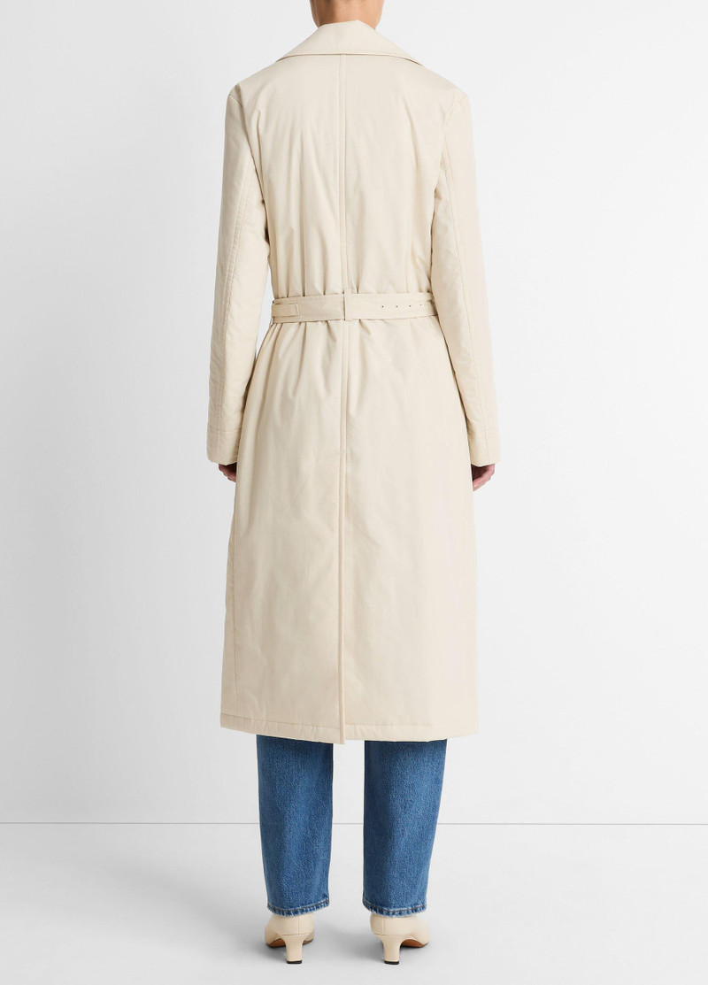 Vince Padded Cotton Long Coat outlook