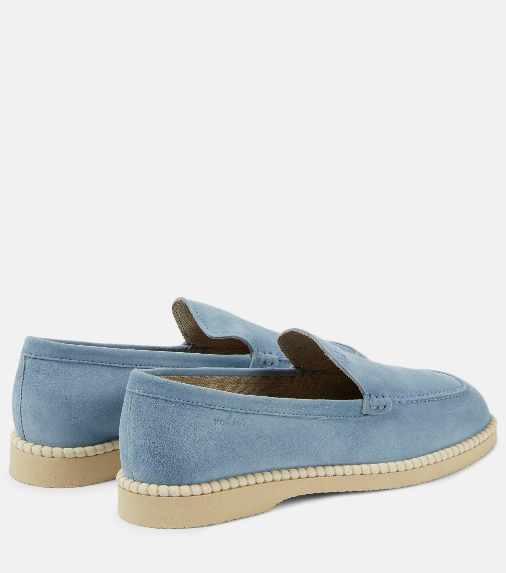 H642 suede loafers - 3