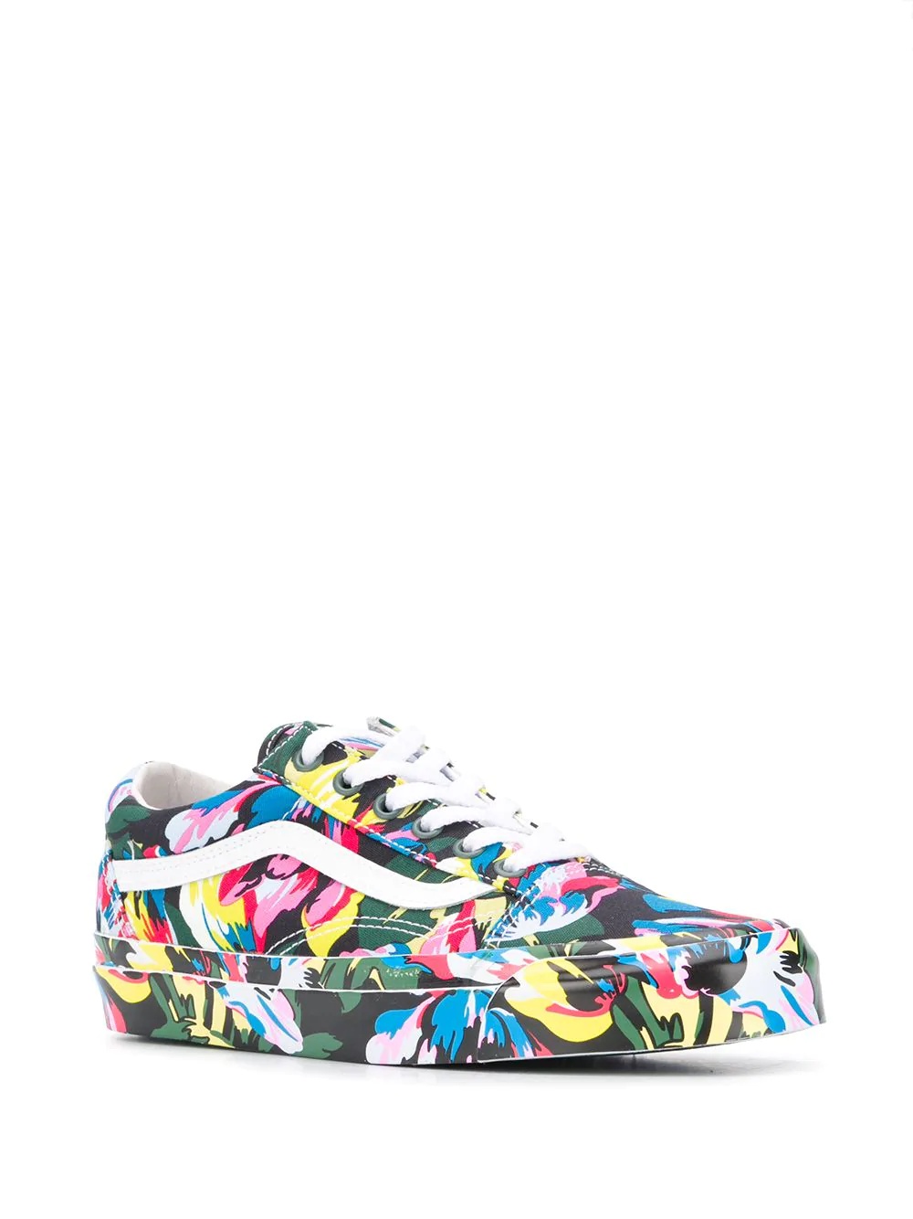 x Vans floral print Old Skool sneakers - 2