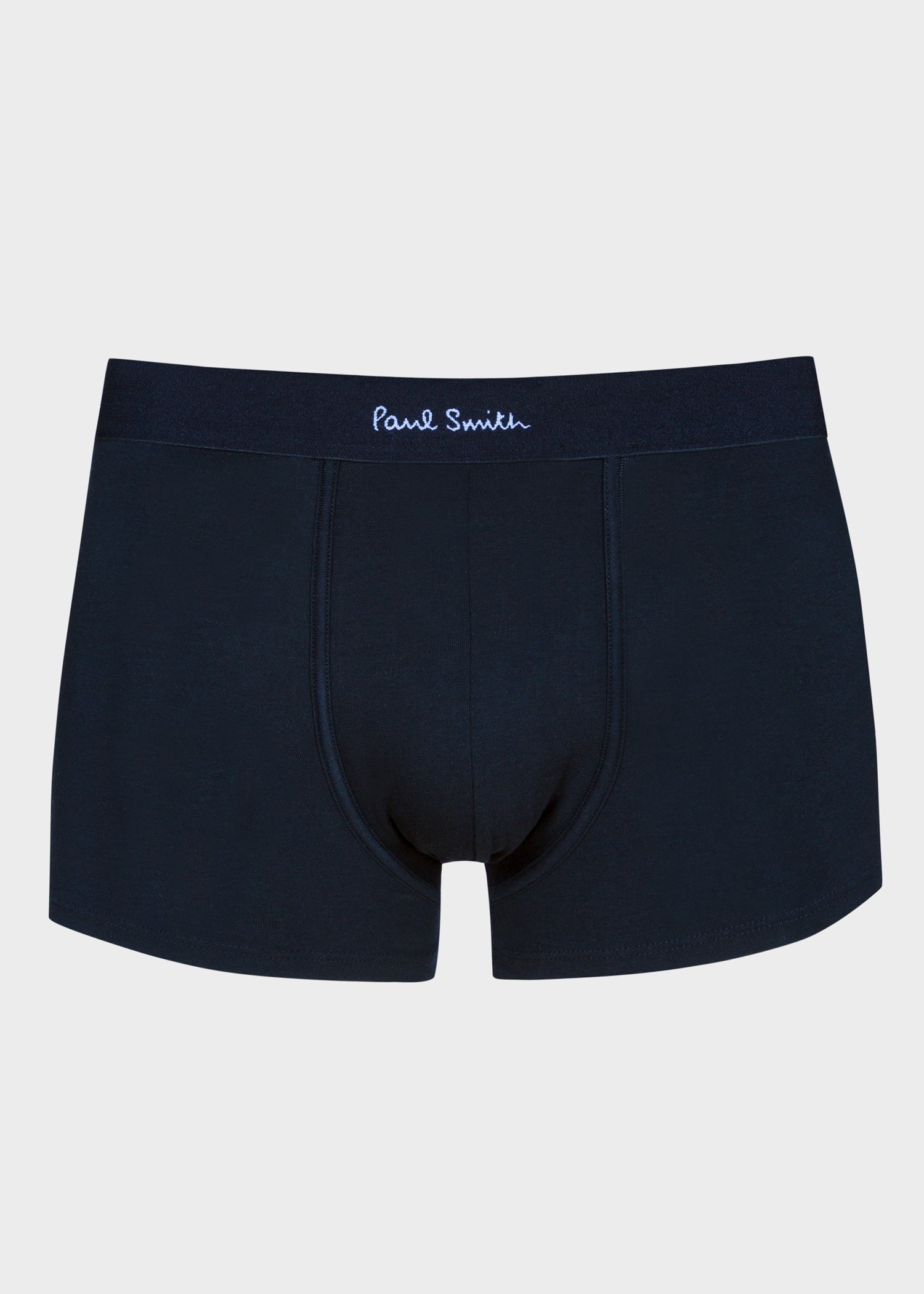 'Signature Stripe' and Plain Boxer Briefs Five Pack - 5