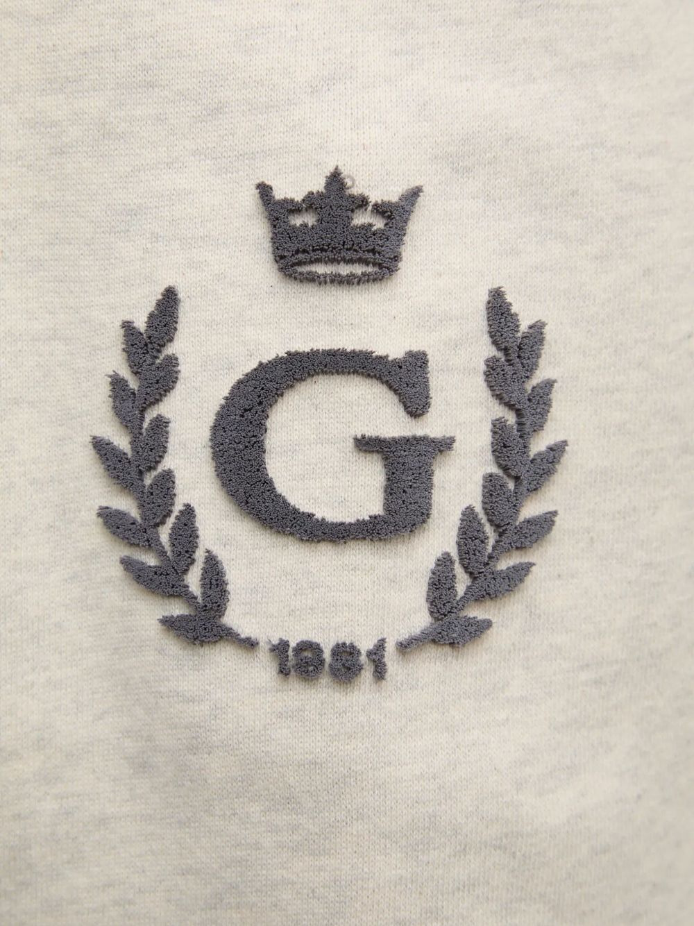 logo-embroidered hoodie - 5