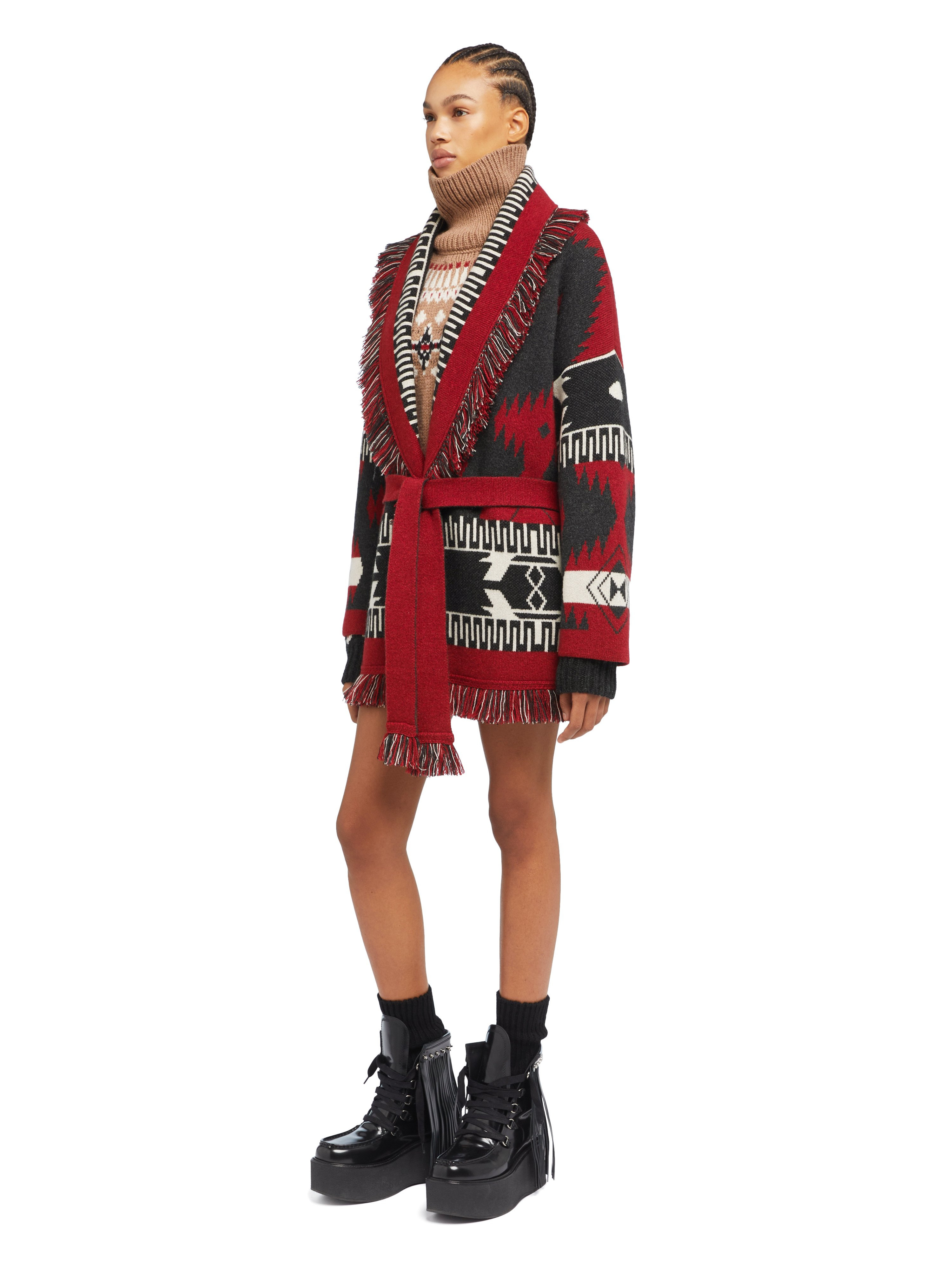 Icon Jacquard Cardigan - 6