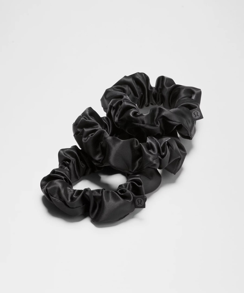 상승 Scrunchies 새틴 *3 팩 1
