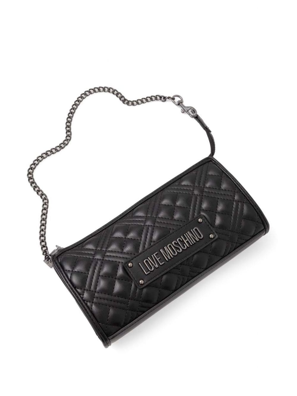 logo-lettering shoulder bag - 3