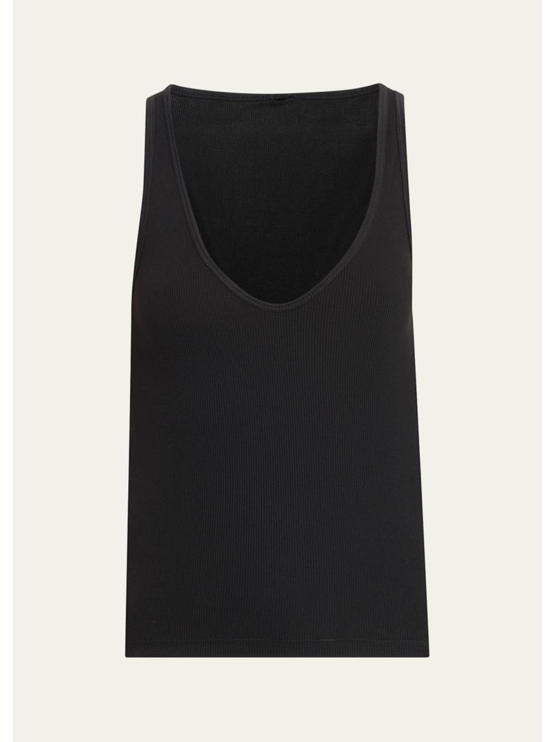 Claire Ribbed Tank Top 1