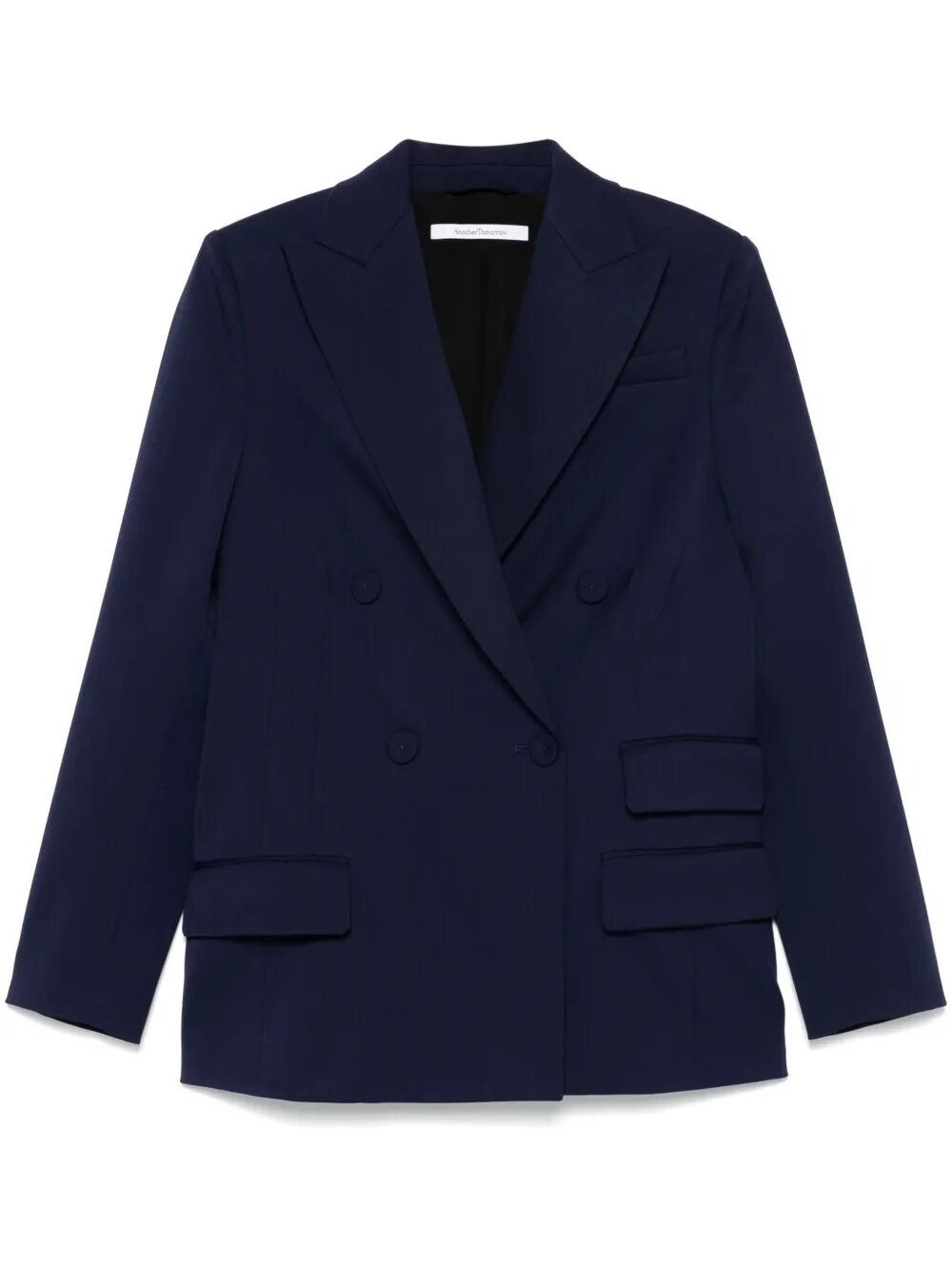 Relaxed Double Breasted Jacket - 1