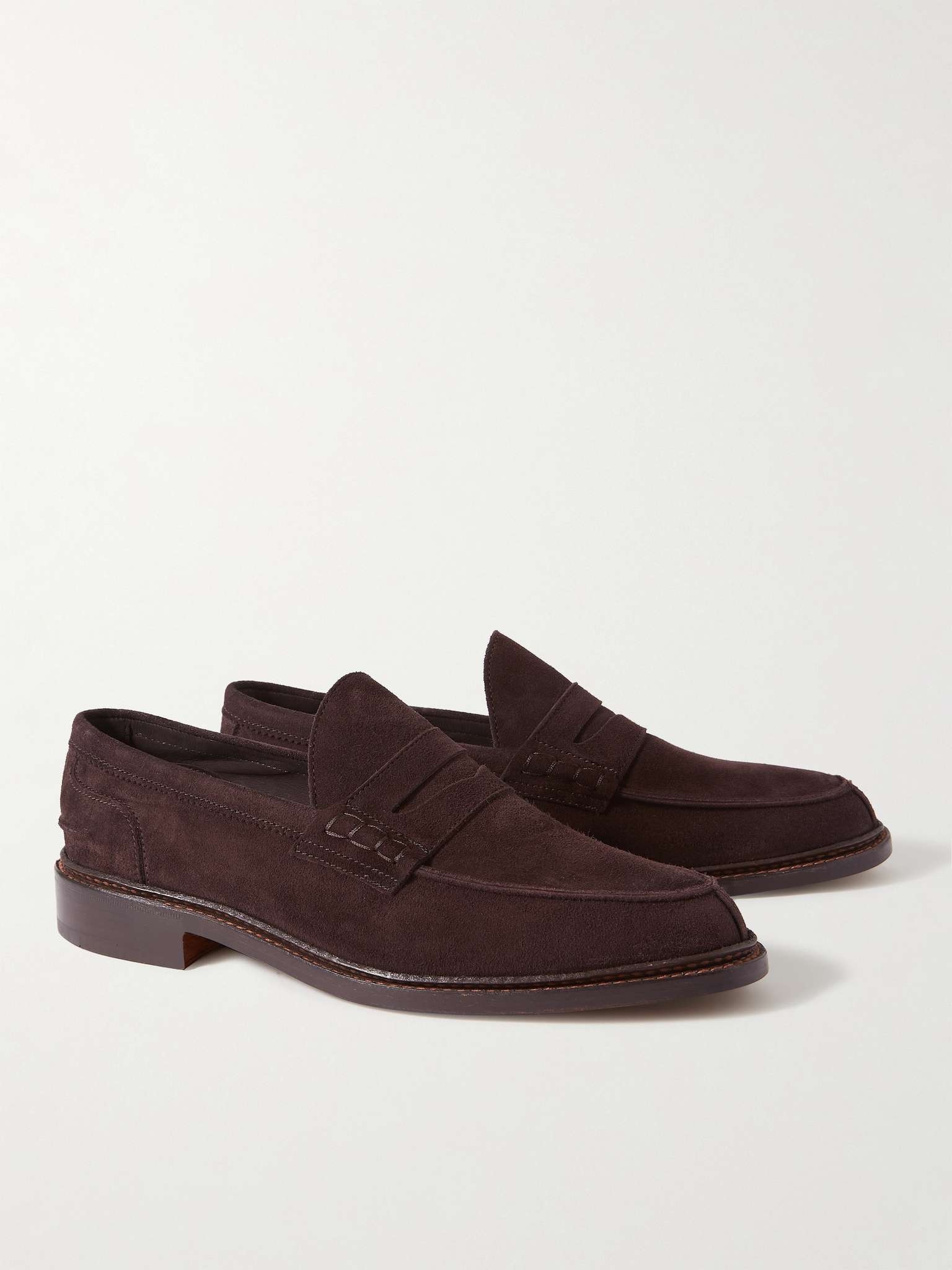 Tricker’s Suede Loafer Shoes Tricker's Suede Loafers | Alan Bilzerian