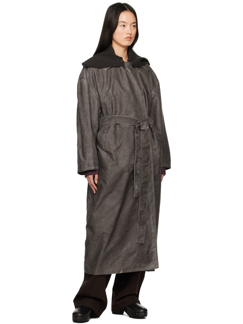 Our Legacy Brown Court Coat outlook
