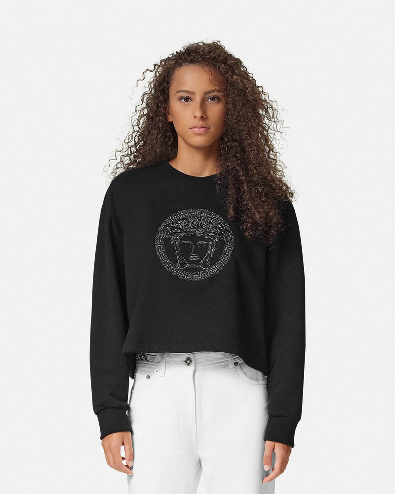 Embellished Medusa Sweatshirt 4