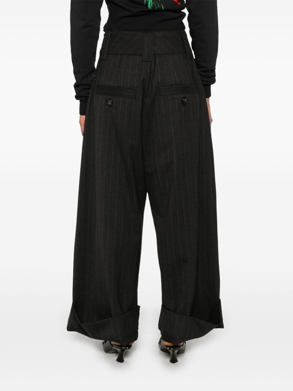 pinstripe trousers - 4