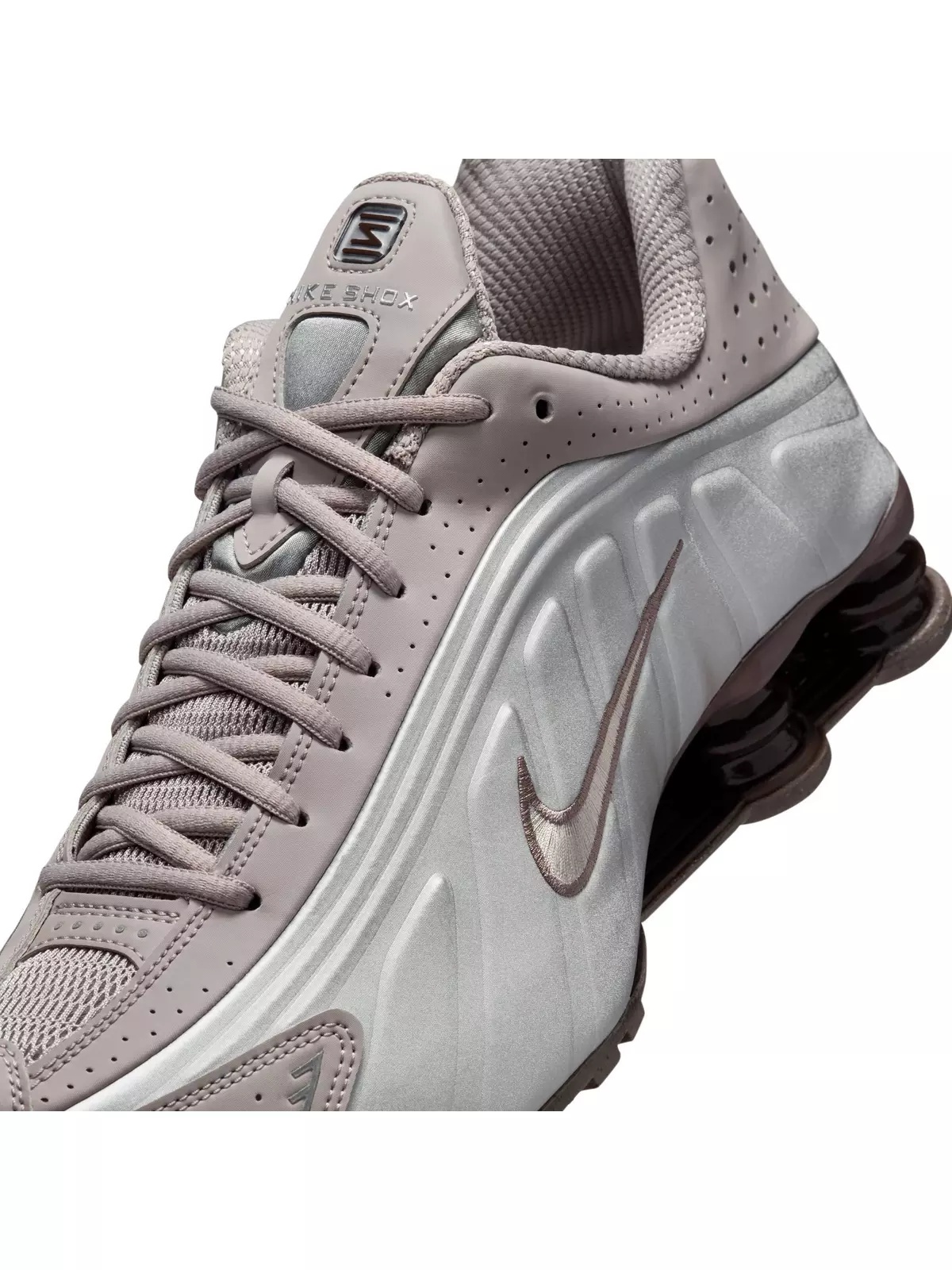 Shox R4 "Cave Stone/College Grey" Men's Shoe - 9