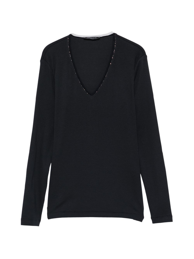 V-neck T-shirt 1