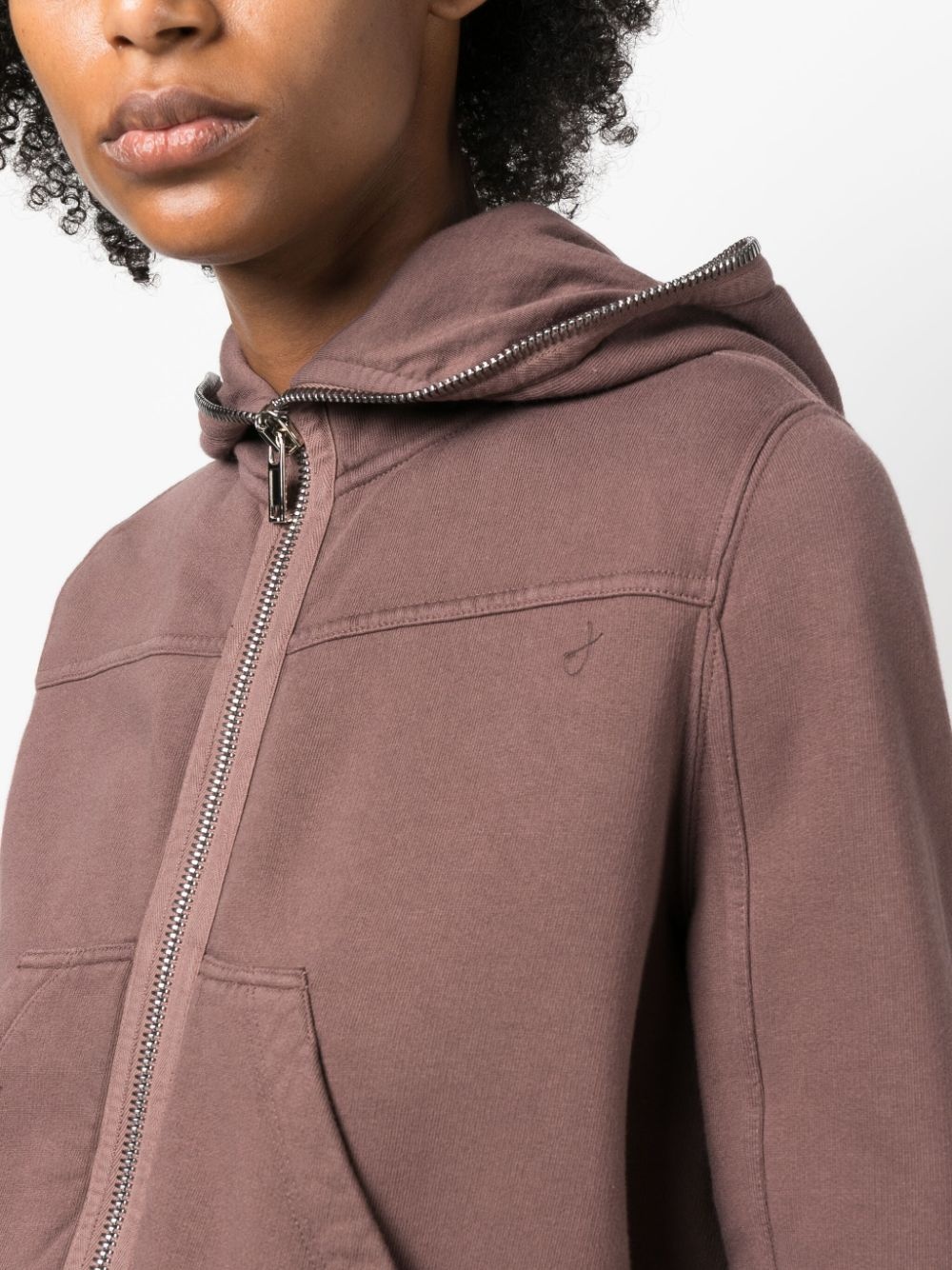 Rick Owens DRKSHDW Small Glimp organic cotton hoodie | REVERSIBLE