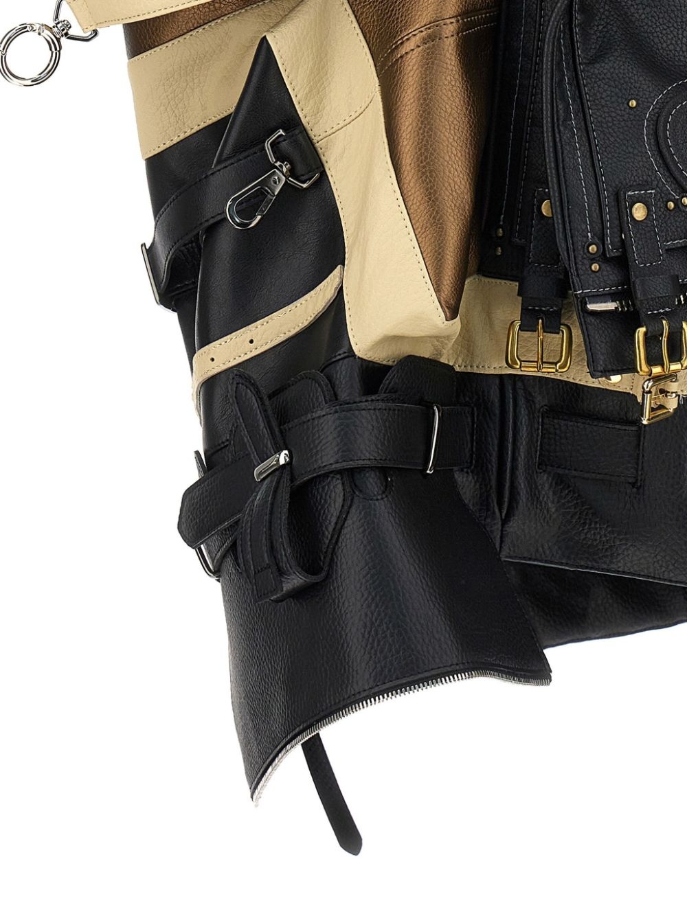 patchwork jacket - 4