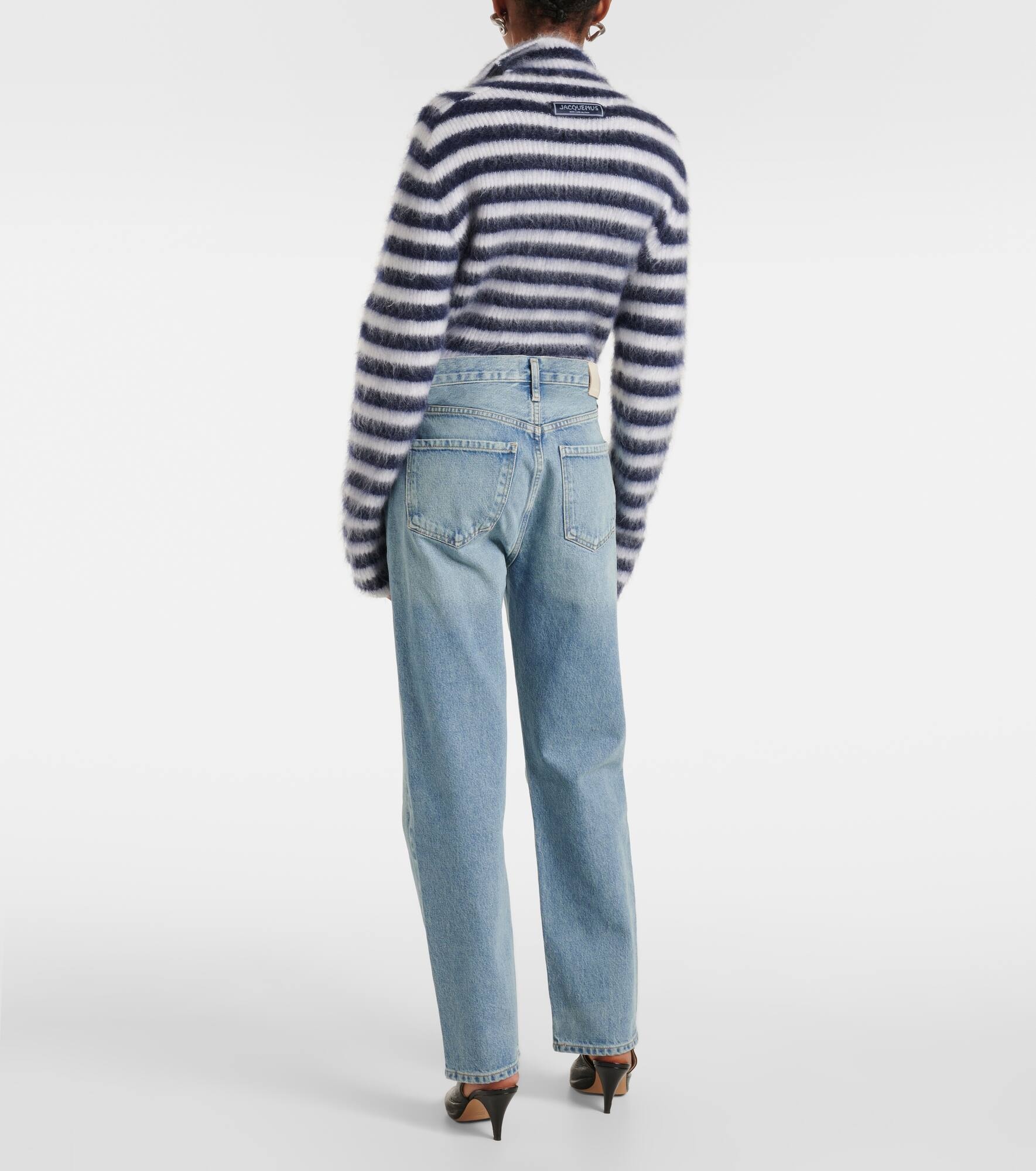 Blaine high-rise straight jeans - 3
