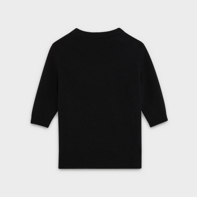 CELINE SHORT-SLEEVED SWEATER IN CASHMERE outlook