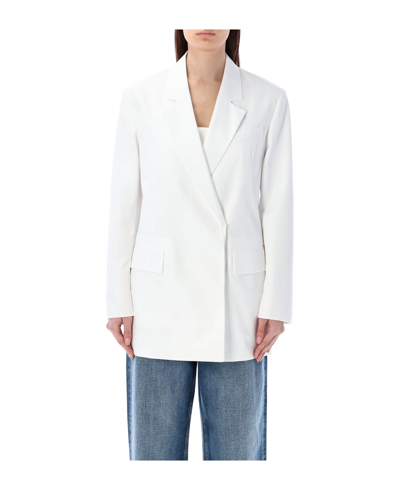 Compact Poplin Blazer - 1