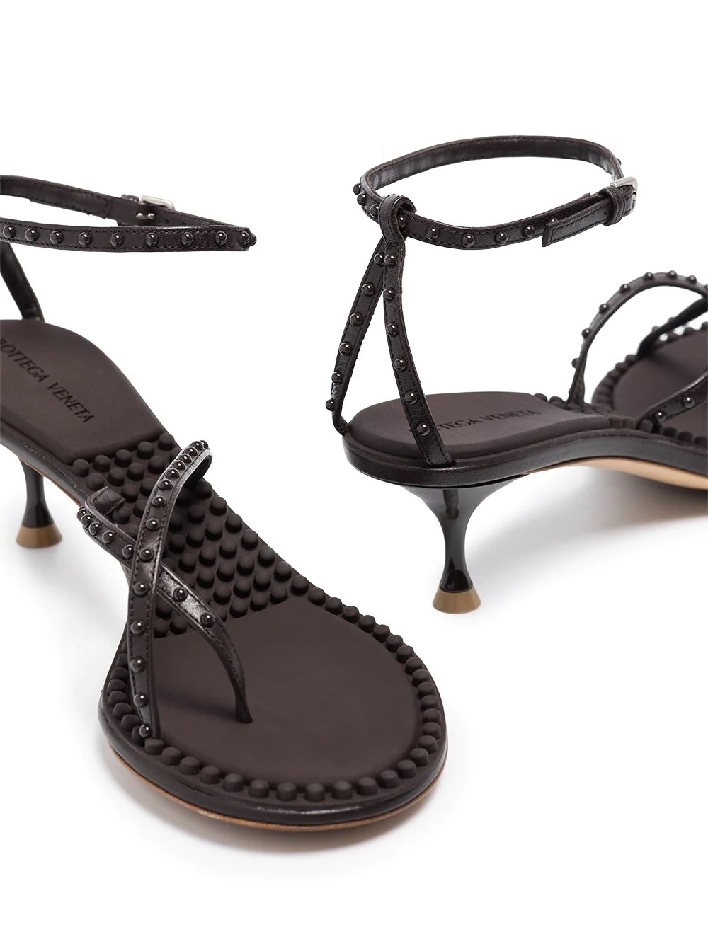 55mm stud-embellished sandals - 4