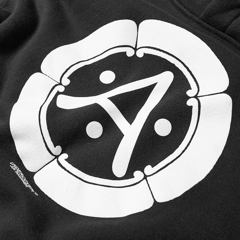 UNDERCOVER Undercover 'A' Print Popover Hoody outlook