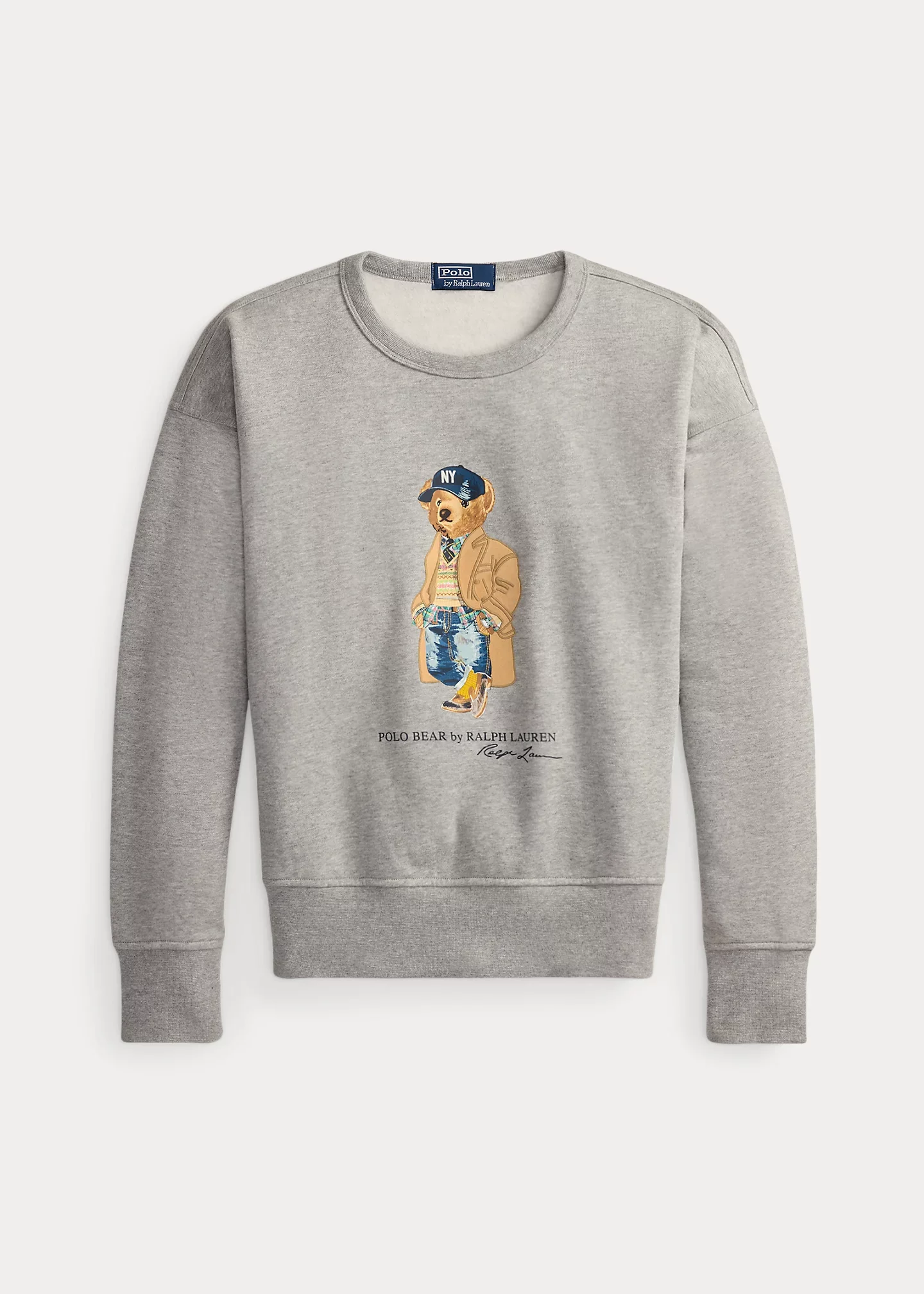 Vintage Fit Polo Bear Sweatshirt - 1