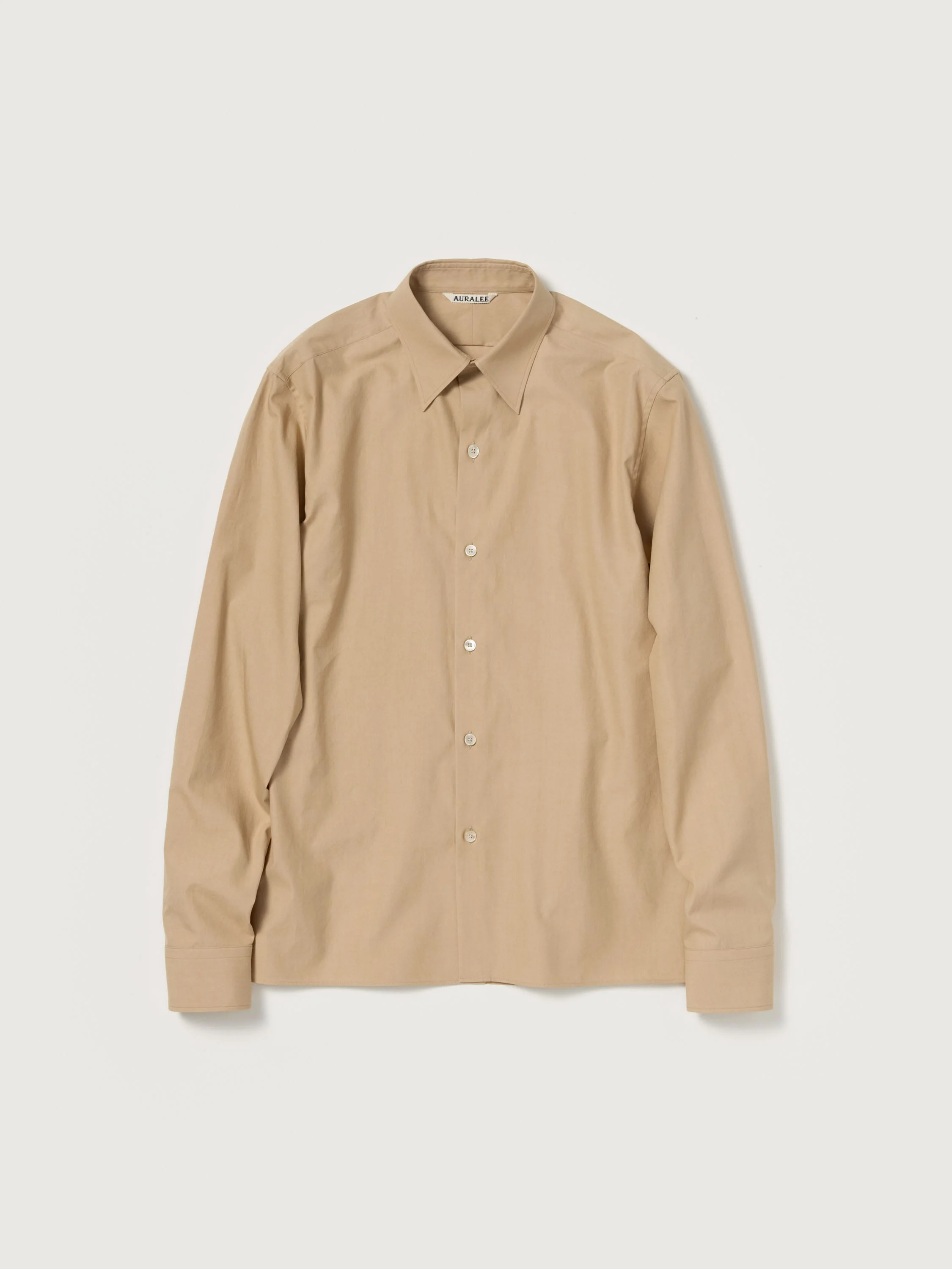 WASHED FINX TWILL SLIM SHIRT - 1