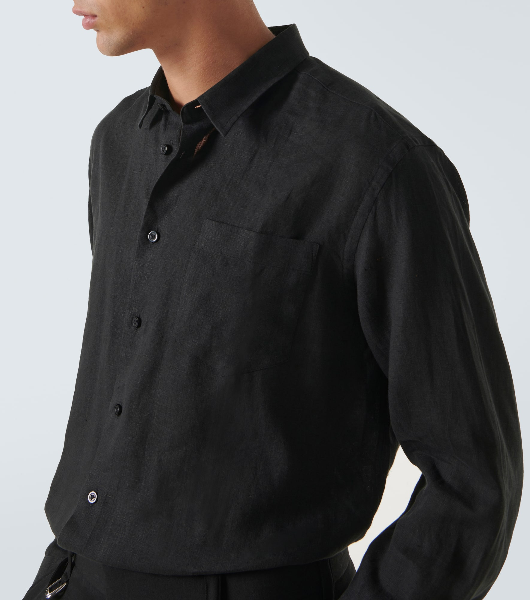 Caroubis linen shirt - 5