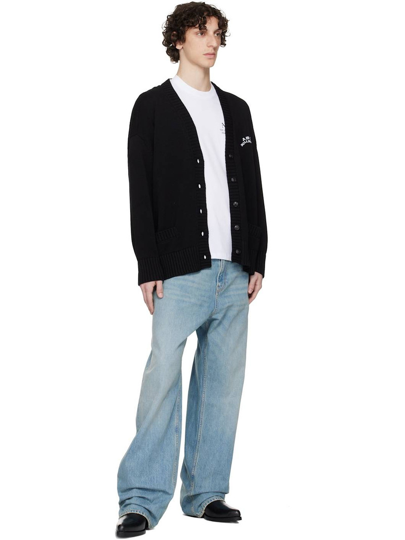 AMIRI Black 'AMIRI Hollywood' Cardigan outlook
