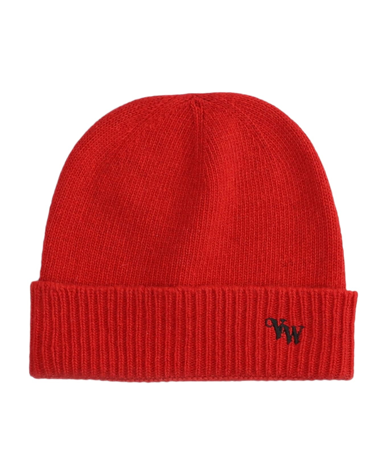 Hats In Red Wool - 1