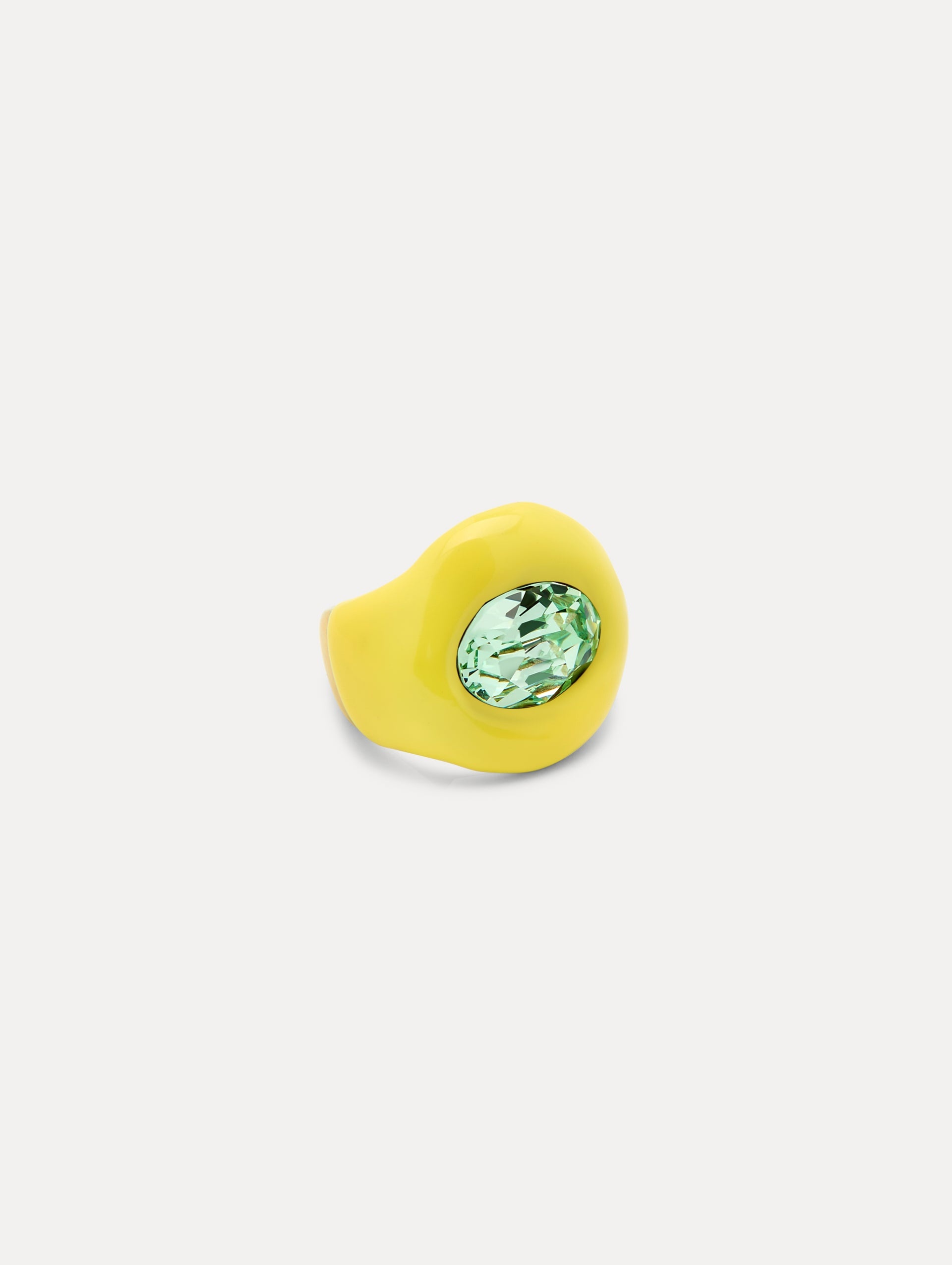 LARGE ENAMEL RING - 1