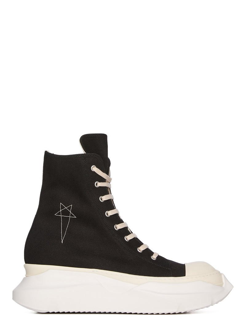 Black Hollywood Abstract Sneak Sneakers 1