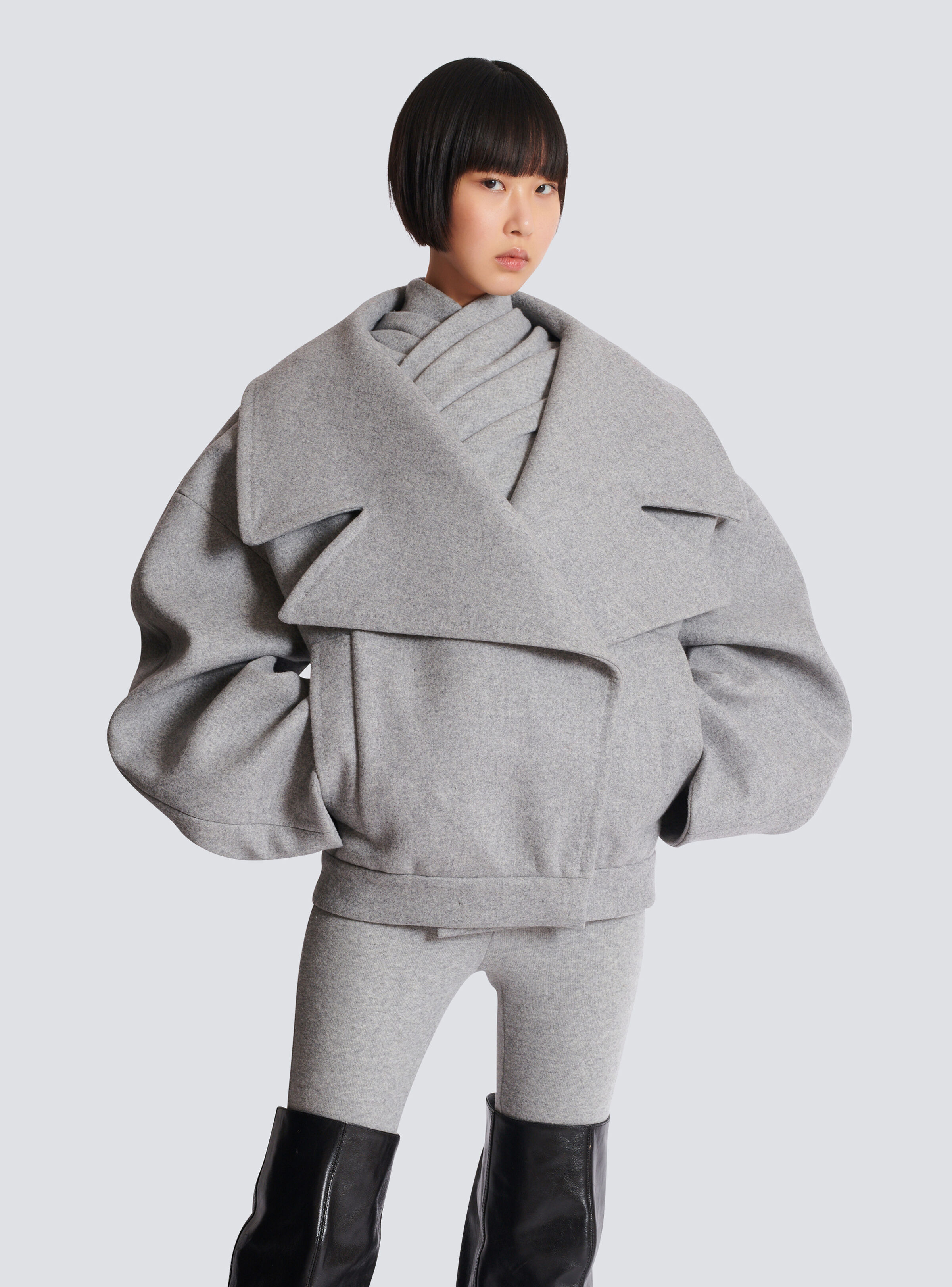 Wool pea coat - 6
