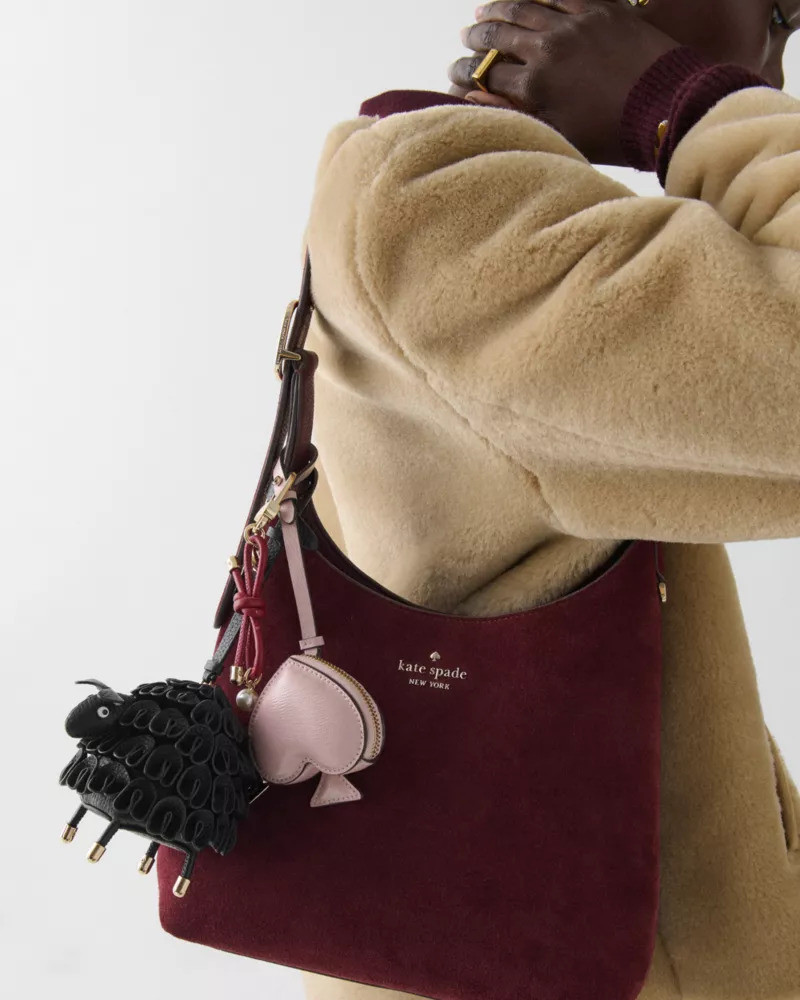 kate spade 3d Leather Sheep Bag Charm outlook