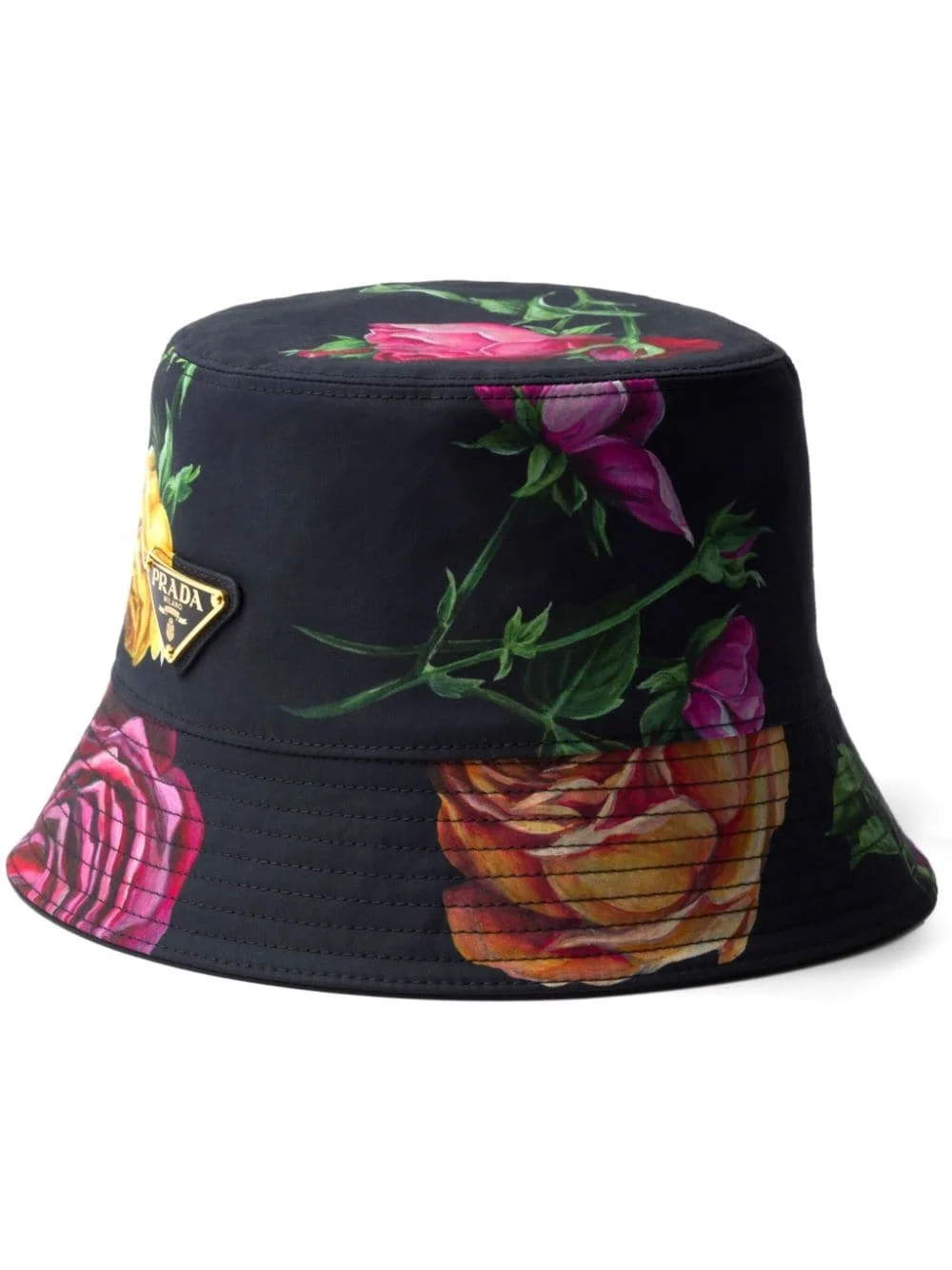floral-print reversible bucket hat - 1