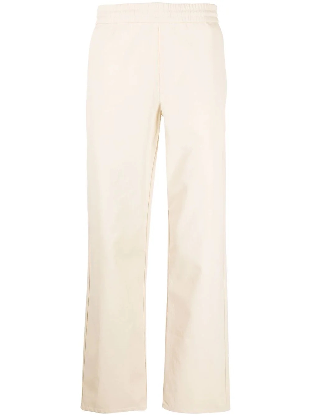 elasticated-waist trousers - 1