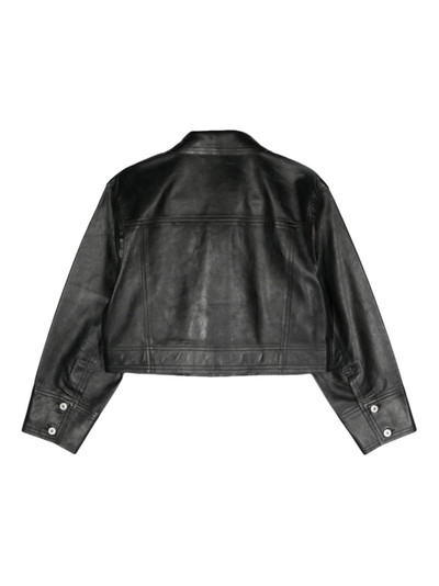 STAND STUDIO Phyllis Jean leather jacket outlook