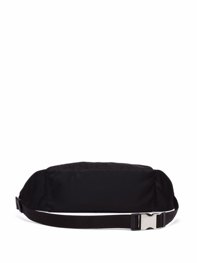 Prada logo-plaque belt bag outlook