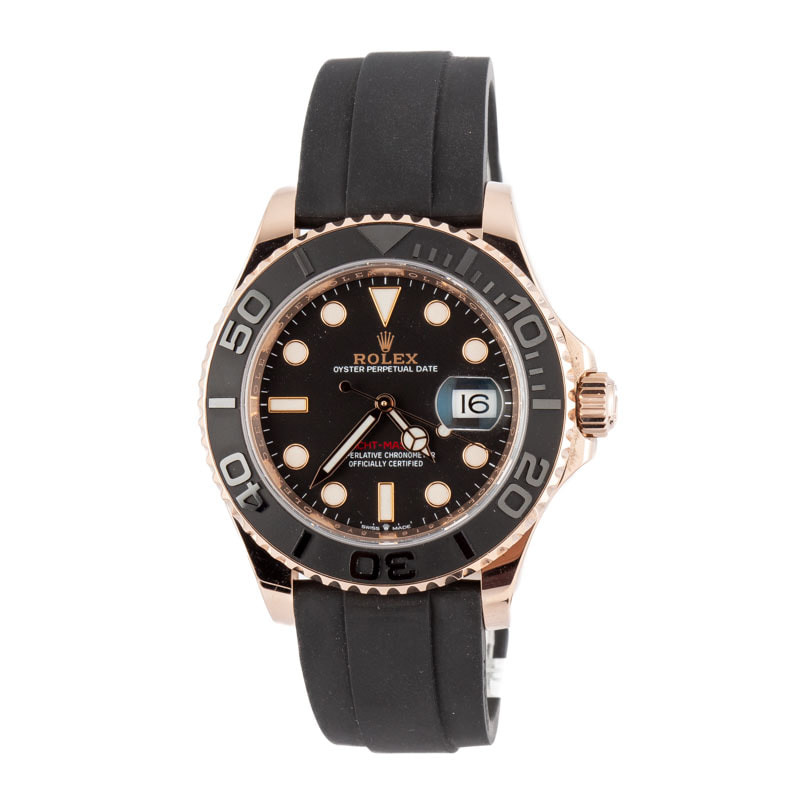 Pre-owned Rolex Yacht-Master 126655 18k Everose Gold - 2