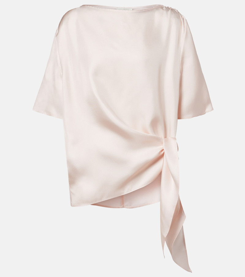 Mano silk satin top 1