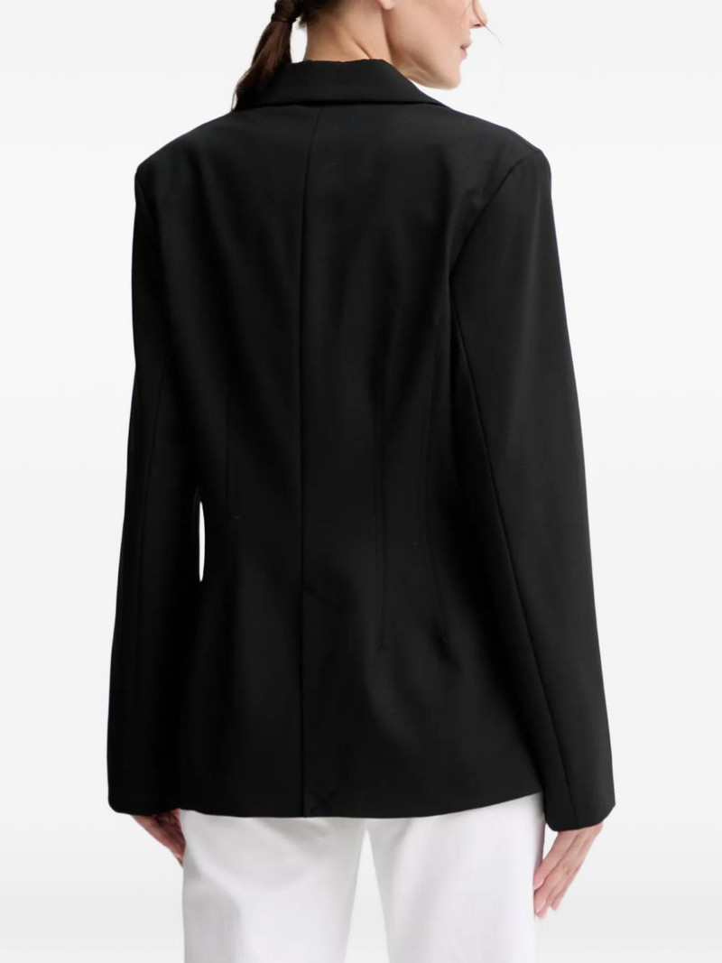 notched-lapel blazer 3